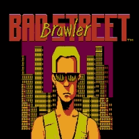 Bad Street Brawler Title Screen